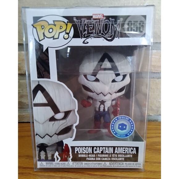 Funko Pop #856 Poison Captain America - Picture 1 of 6